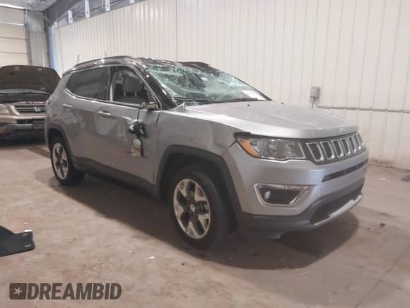 2020 Jeep Compass Limited с VIN 3C4NJDCB1LT222917, выставлен на аукционе IAAI как лот 42719865 с пробегом 62 459 миль миль и . История ставок и продаж доступна на DreamBid. Изображение 1.