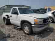 2002 GMC Sierra 1500 z VIN 1GTEC14W72Z334848, wystawiony jako Copart lot #59733325 z przebiegiem 213 155 mil mil oraz Szkoda całkowita • Salvage title. Historia ofert i sprzedaży dostępna na DreamBid. Obrazek 4.