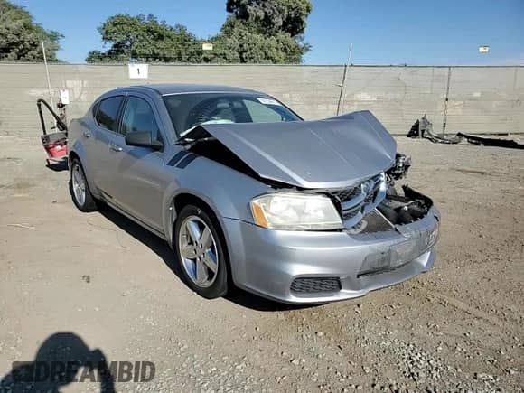 2013 Dodge Avenger SE with VIN 1C3CDZAB3DN658527, listed as a Copart auction lot 81234615 with 69,124 mi miles and Salvage title. Bid and sale history available at DreamBid. Image 13.