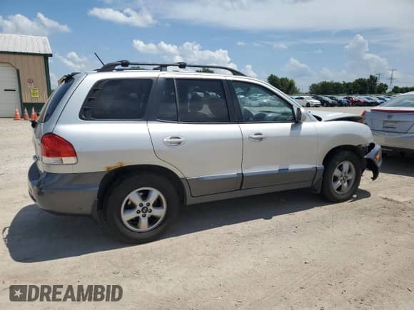 2006 Hyundai Santa Fe GLS z VIN KM8SC73D56U102625, wystawiony jako Copart lot #61985215 z przebiegiem 74 693 mil mil oraz Szkoda całkowita • Salvage title. Historia ofert i sprzedaży dostępna na DreamBid. Obrazek 3.