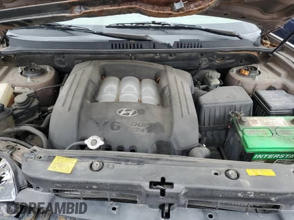 2005 Hyundai Santa Fe GLS z VIN KM8SC73D45U972784, wystawiony jako Copart lot #80883594 z przebiegiem Nie podano mil oraz Szkoda całkowita • Salvage title. Historia ofert i sprzedaży dostępna na DreamBid. Obrazek 12.