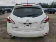 2012 Nissan Murano SV with VIN JN8AZ1MUXCW105454, listed as a Copart auction lot 70671394 with 129,258 mi miles and Salvage title. Bid and sale history available at DreamBid. Image 6.
