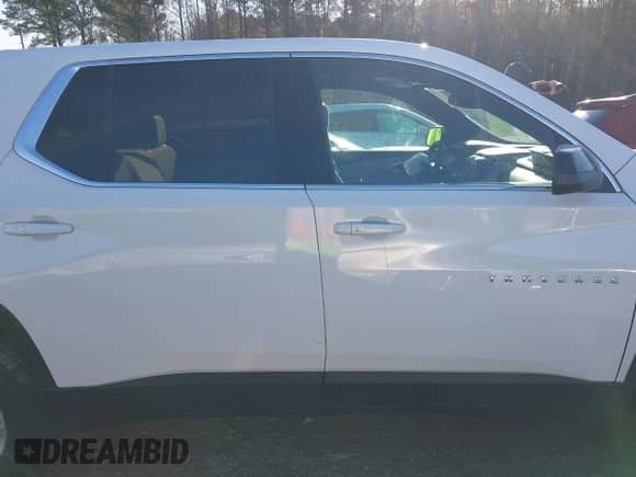 2022 Chevrolet Traverse LS with VIN 1GNERFKW4NJ132381, listed as a IAAI auction lot 41822204 with 85,110 mi miles and . Bid and sale history available at DreamBid. Image 12.