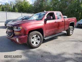 2016 Chevrolet Silverado 1500 LT with VIN 1GCVKREC5GZ375069, listed as a Copart auction lot 69265865 with 212,547 mi miles and Salvage title. Bid and sale history available at DreamBid. Image 1.