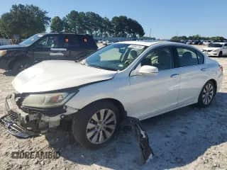 2013 Honda Accord EX-L z VIN 1HGCR2F87DA002888, wystawiony jako Copart lot #69866755 z przebiegiem 286 692 mil mil oraz Szkoda całkowita • Salvage title. Historia ofert i sprzedaży dostępna na DreamBid. Obrazek 1.
