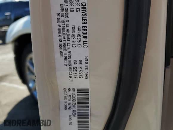 2010 Chrysler 300 C Hemi с VIN 2C3CA6CT9AH140200, выставлен на аукционе Copart как лот 50774105 с пробегом 116 408 миль миль и Списание • Salvage title. История ставок и продаж доступна на DreamBid. Изображение 15.