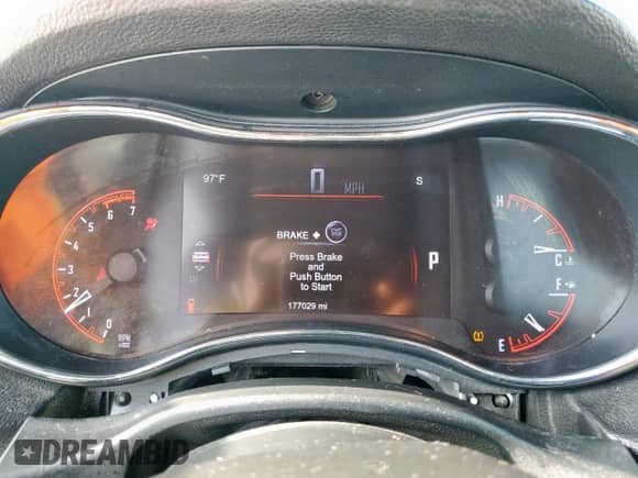 2014 Dodge Durango R/T with VIN 1C4SDHCT1EC353774, listed as a Copart auction lot 70704705 with 177,029 mi miles and Salvage title. Bid and sale history available at DreamBid. Image 9.