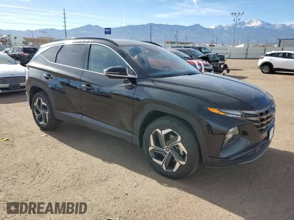 2023 Hyundai Tucson Limited z VIN 5NMJECAEXPH260451, wystawiony jako Copart lot #80257974 z przebiegiem 32 173 mil mil oraz Czysty tytuł • Clean title. Historia ofert i sprzedaży dostępna na DreamBid. Obrazek 4.