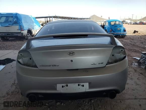 2008 Hyundai Tiburon GT with VIN KMHHN66F78U294564, listed as a Copart auction lot 47364515 with 120,373 mi miles and Salvage title. Bid and sale history available at DreamBid. Image 6.