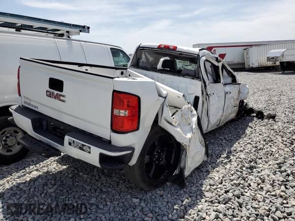 2018 GMC Sierra 1500 z VIN 1GTR1LEC8JZ305803, wystawiony jako Copart lot #53845185 z przebiegiem 19 681 mil mil oraz Szkoda całkowita • Salvage title. Historia ofert i sprzedaży dostępna na DreamBid. Obrazek 4.