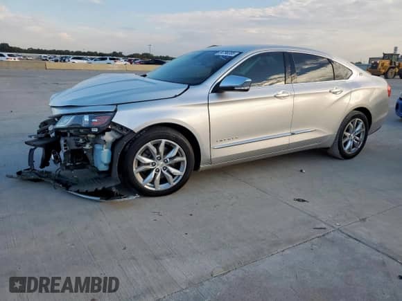 2020 Chevrolet Impala Premier с VIN 1G1105S33LU109597, выставлен на аукционе Copart как лот 84796355 с пробегом Не указан миль и Чистый • Clean title. История ставок и продаж доступна на DreamBid. Изображение 1.