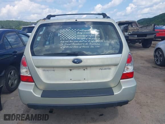2007 Subaru Forester X with VIN JF1SG65607H732831, listed as a IAAI auction lot 42970021 with 170,388 mi miles and . Bid and sale history available at DreamBid. Image 16.