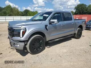 2024 Ford F-150 Lariat с VIN 1FTFW5L52RFC07819, выставлен на аукционе Copart как лот 84196965 с пробегом 11 287 миль миль и Списание • Salvage title. История ставок и продаж доступна на DreamBid. Изображение 1.