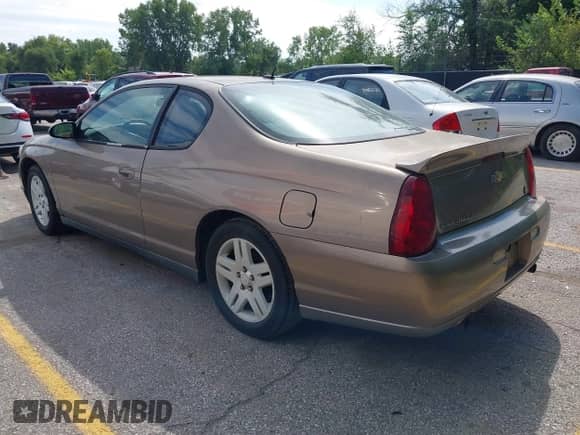 2006 Chevrolet Monte Carlo LT 3.9L с VIN 2G1WK151369287918, выставлен на аукционе IAAI как лот 43069755 с пробегом 154 810 миль миль и . История ставок и продаж доступна на DreamBid. Изображение 3.