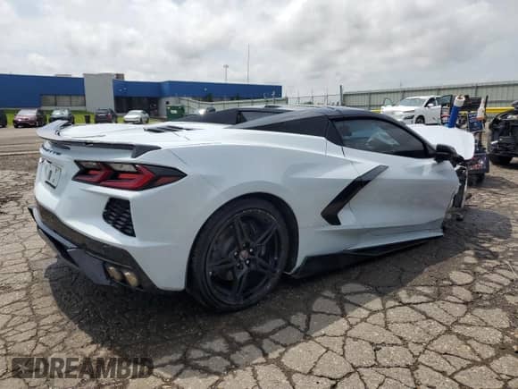 2022 Chevrolet Corvette 1LT с VIN 1G1YA3D48N5116323, выставлен на аукционе Copart как лот 60901625 с пробегом 26 136 миль миль и Чистый • Clean title. История ставок и продаж доступна на DreamBid. Изображение 3.