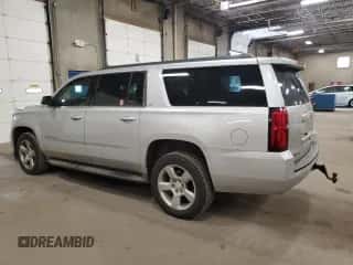 2015 Chevrolet Suburban LT z VIN 1GNSKJKCXFR300348, wystawiony jako Copart lot #82416055 z przebiegiem 140 250 mil mil oraz Szkoda całkowita • Salvage title. Historia ofert i sprzedaży dostępna na DreamBid. Obrazek 2.