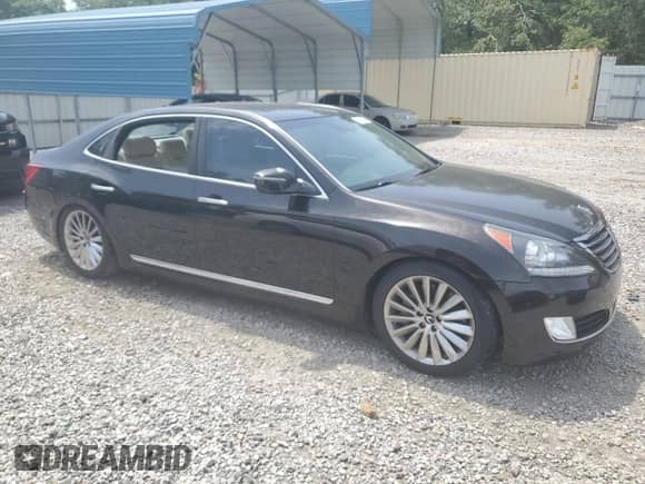 2014 Hyundai Equus Signature z VIN KMHGH4JH4EU074679, wystawiony jako Copart lot #56581505 z przebiegiem 118 846 mil mil oraz Szkoda całkowita • Salvage title. Historia ofert i sprzedaży dostępna na DreamBid. Obrazek 4.