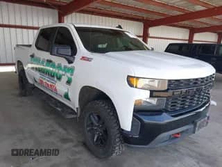 2020 Chevrolet Silverado 1500 Custom Trail Boss with VIN 3GCPYCEF4LG229741, listed as a IAAI auction lot 42156886 with 85,678 mi miles and . Bid and sale history available at DreamBid. Image 1.