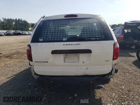 2006 Dodge Caravan Cargo with VIN 1D4GP21E26B515582, listed as a Copart auction lot 54071105 with 95,166 mi miles and Salvage title. Bid and sale history available at DreamBid. Image 6.