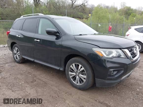 2018 Nissan Pathfinder S with VIN 5N1DR2MN7JC640629, listed as a IAAI auction lot 42170013 with 132,259 mi miles and . Bid and sale history available at DreamBid. Image 1.
