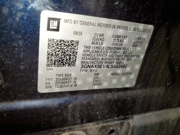 2020 Chevrolet Equinox LS с VIN 3GNAX5EV4LS553482, выставлен на аукционе Copart как лот 62360465 с пробегом 66 072 миль миль и Списание • Salvage title. История ставок и продаж доступна на DreamBid. Изображение 14.