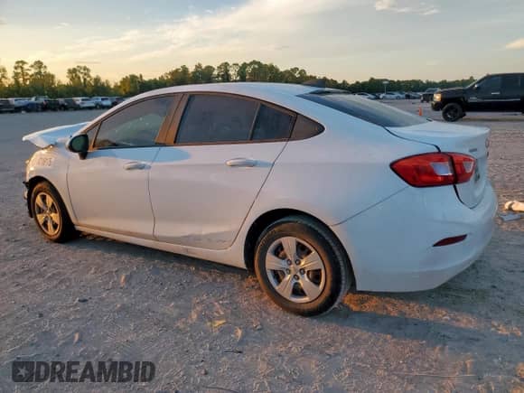 2018 Chevrolet Cruze LS with VIN 1G1BC5SM8J7132180, listed as a Copart auction lot 82189175 with 119,548 mi miles and Salvage title. Bid and sale history available at DreamBid. Image 2.