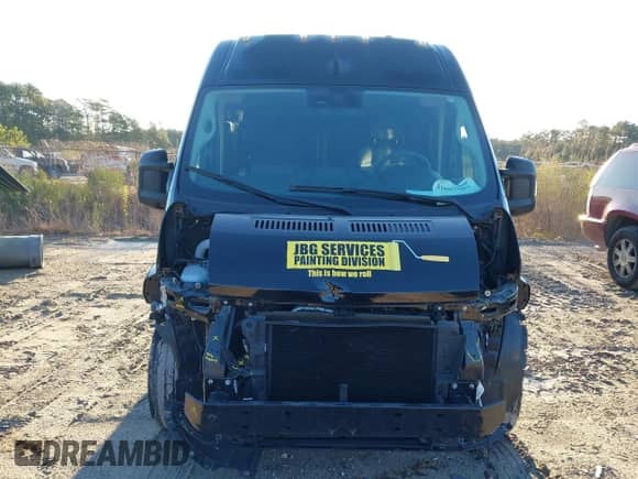 2022 Ram ProMaster Cargo with VIN 3C6LRVBG2NE119149, listed as a IAAI auction lot 41807287 with 24,360 mi miles and . Bid and sale history available at DreamBid. Image 12.