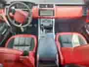 2022 Land Rover Range Rover Sport HST with VIN SALWS2RUXNA217748, listed as a Copart auction lot 59335655 with 33,428 mi miles and Salvage title. Bid and sale history available at DreamBid. Image 8.