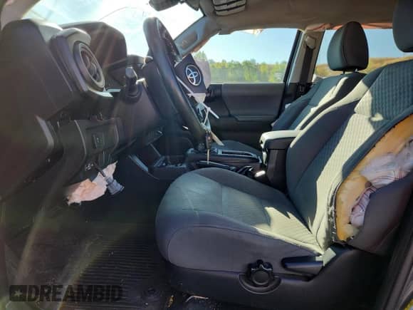 2021 Toyota Tacoma SR with VIN 3TMCZ5AN5MM372463, listed as a Copart auction lot 80795315 with 96,318 mi miles and Salvage title. Bid and sale history available at DreamBid. Image 7.