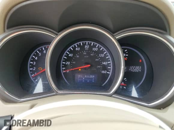 2012 Nissan Murano LE с VIN JN8AZ1MW5CW222263, выставлен на аукционе Copart как лот 69598895 с пробегом 122 383 миль миль и Списание • Salvage title. История ставок и продаж доступна на DreamBid. Изображение 9.