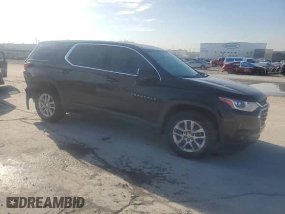 2020 Chevrolet Traverse LS z VIN 1GNERFKW0LJ114988, wystawiony jako Copart lot #84288765 z przebiegiem 162 325 mil mil oraz Szkoda całkowita • Salvage title. Historia ofert i sprzedaży dostępna na DreamBid. Obrazek 4.