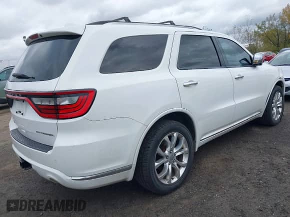 2016 Dodge Durango Citadel with VIN 1C4RDJEG9GC309126, listed as a IAAI auction lot 43486359 with 111,264 mi miles and . Bid and sale history available at DreamBid. Image 4.