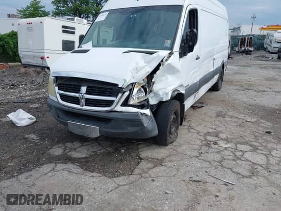 2008 Dodge Sprinter with VIN WD0PE845085246881, listed as a IAAI auction lot 42700521 with 328,890 mi miles and . Bid and sale history available at DreamBid. Image 2.