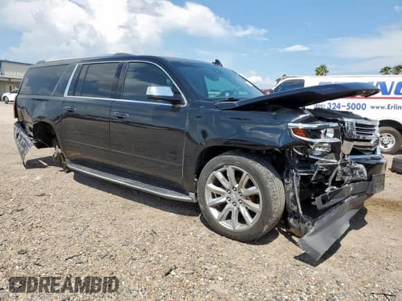 2016 Chevrolet Suburban LTZ with VIN 1GNSCJKC2GR146524, listed as a Copart auction lot 69827345 with 166,587 mi miles and Clean title. Bid and sale history available at DreamBid. Image 4.