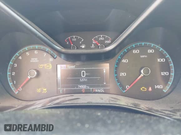 2018 Chevrolet Colorado 4WD LT z VIN 1GCGTCEN1J1324582, wystawiony jako IAAI lot #42919592 z przebiegiem 74 502 mil mil oraz . Historia ofert i sprzedaży dostępna na DreamBid. Obrazek 7.