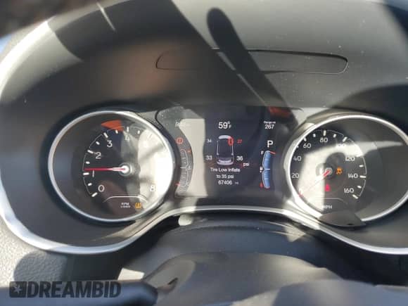 2018 Jeep Compass Latitude с VIN 3C4NJDBB8JT270557, выставлен на аукционе Copart как лот 82008365 с пробегом 67 406 миль миль и Чистый • Clean title. История ставок и продаж доступна на DreamBid. Изображение 9.