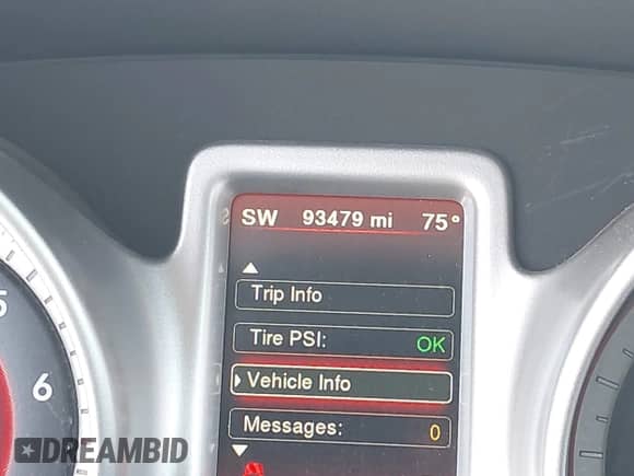 2019 Dodge Journey GT with VIN 3C4PDCEGXKT717490, listed as a IAAI auction lot 42670752 with 93,479 mi miles and . Bid and sale history available at DreamBid. Image 16.