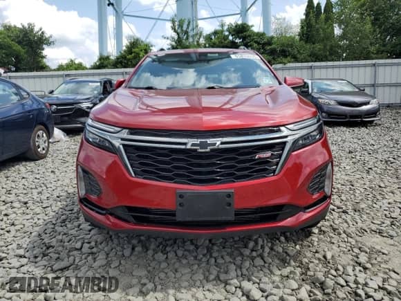 2022 Chevrolet Equinox RS с VIN 3GNAXWEV2NS154028, выставлен на аукционе Copart как лот 65820035 с пробегом Не указан миль и Списание • Salvage title. История ставок и продаж доступна на DreamBid. Изображение 5.