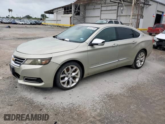2014 Chevrolet Impala LTZ с VIN 2G1145SLXE9200340, выставлен на аукционе Copart как лот 63412755 с пробегом 143 726 миль миль и Списание • Salvage title. История ставок и продаж доступна на DreamBid. Изображение 1.