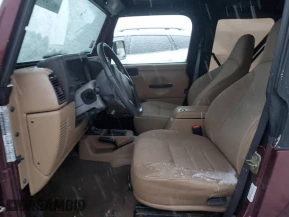 2001 Jeep Wrangler SE with VIN 1J4FA29P41P315163, listed as a Copart auction lot 87490904 with Not provided miles and Clean title. Bid and sale history available at DreamBid. Image 7.