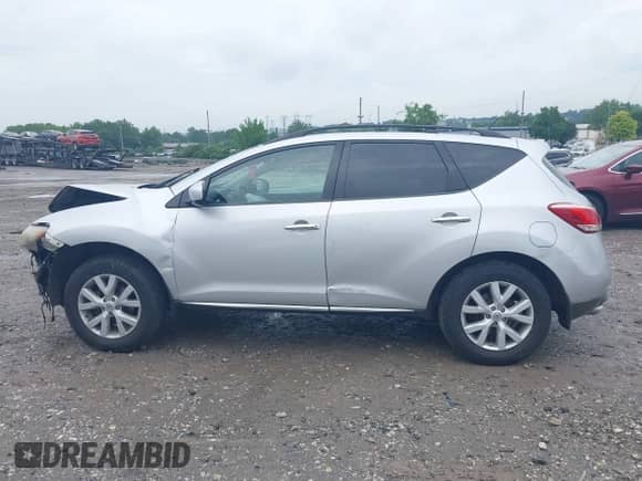 2011 Nissan Murano SL with VIN JN8AZ1MW4BW171918, listed as a IAAI auction lot 42624580 with 162,759 mi miles and . Bid and sale history available at DreamBid. Image 13.