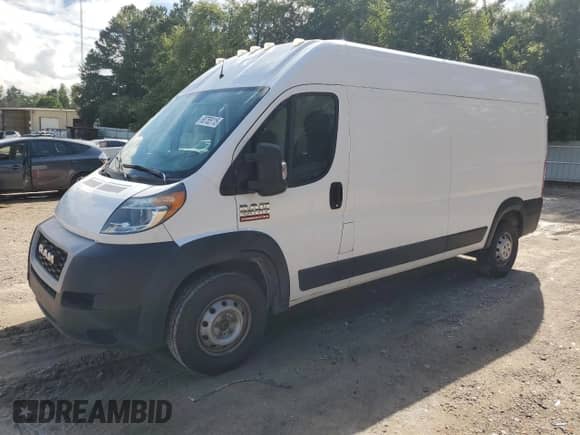 2019 Ram ProMaster Cargo с VIN 3C6TRVDG9KE507438, выставлен на аукционе Copart как лот 68765115 с пробегом 259 372 миль миль и Чистый • Clean title. История ставок и продаж доступна на DreamBid. Изображение 1.