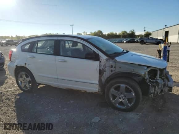2007 Dodge Caliber R/T with VIN 1B3HB78K27D305631, listed as a Copart auction lot 81830255 with 46,859 mi miles and Salvage title. Bid and sale history available at DreamBid. Image 4.