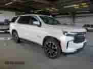 2021 Chevrolet Tahoe RST with VIN 1GNSKRKD3MR326195, listed as a Copart auction lot 80020805 with 97,523 mi miles and Salvage title. Bid and sale history available at DreamBid. Image 4.