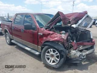 2005 Ford F-150 XLT z VIN 1FTPW14515FB48364, wystawiony jako IAAI lot #43046088 z przebiegiem 177 297 mil mil oraz . Historia ofert i sprzedaży dostępna na DreamBid. Obrazek 1.