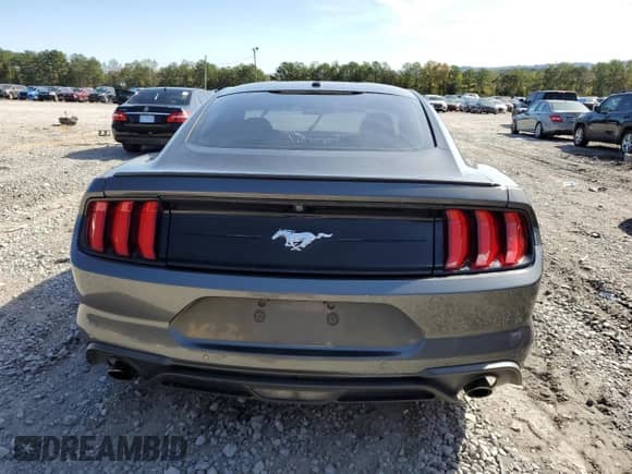 2018 Ford Mustang EcoBoost with VIN 1FA6P8TH2J5164933, listed as a Copart auction lot 82661865 with 117,209 mi miles and Salvage title. Bid and sale history available at DreamBid. Image 6.