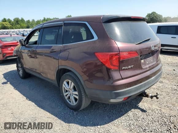 2016 Honda Pilot LX z VIN 5FNYF6H17GB020081, wystawiony jako Copart lot #68360665 z przebiegiem Nie podano mil oraz Szkoda całkowita • Salvage title. Historia ofert i sprzedaży dostępna na DreamBid. Obrazek 2.
