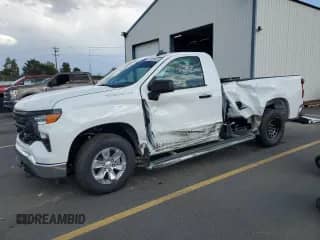 2025 Chevrolet Silverado 1500 Work Truck с VIN 3GCNAAED9SG389028, выставлен на аукционе Copart как лот 84644935 с пробегом Не указан миль и Списание • Salvage title. История ставок и продаж доступна на DreamBid. Изображение 1.