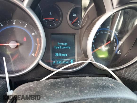 2012 Chevrolet Cruze 1LT z VIN 1G1PF5SC3C7185621, wystawiony jako Copart lot #86117745 z przebiegiem 96 191 mil mil oraz Szkoda całkowita • Salvage title. Historia ofert i sprzedaży dostępna na DreamBid. Obrazek 9.