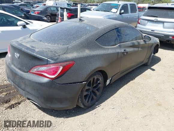 2013 Hyundai Genesis Coupe R-Spec with VIN KMHHT6KD4DU089126, listed as a IAAI auction lot 41851301 with 104,270 mi miles and . Bid and sale history available at DreamBid. Image 4.